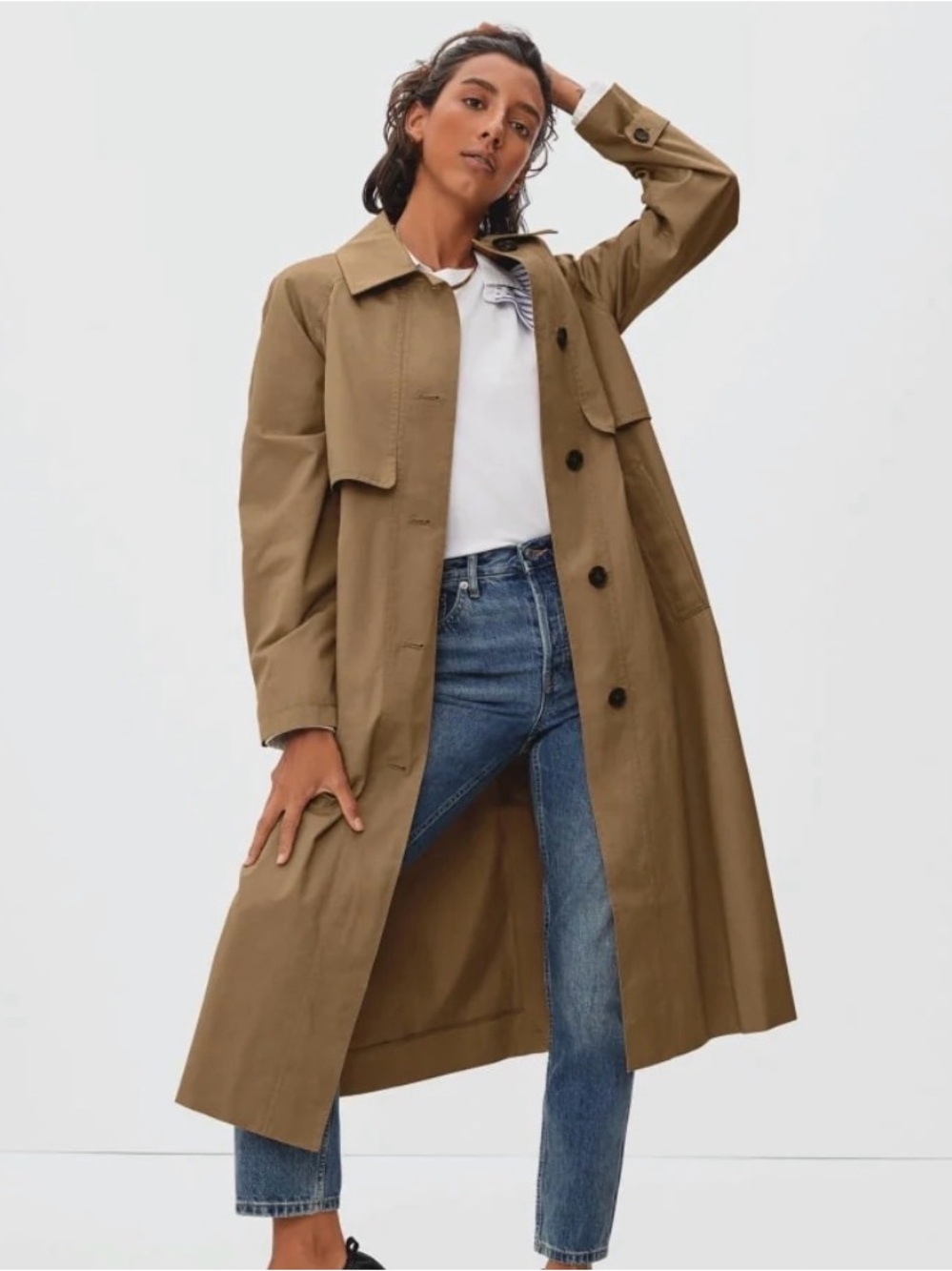 Everlane The Long Mac Coat